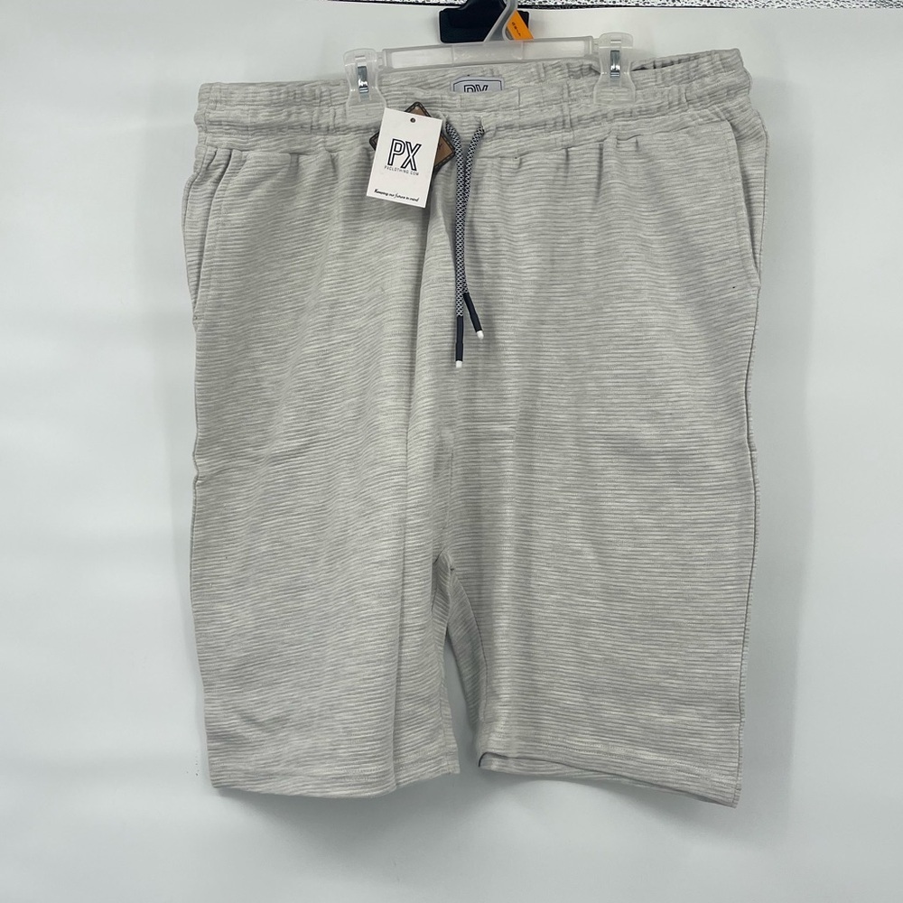 PX clothing nwt gray cotton lounge sweat shorts